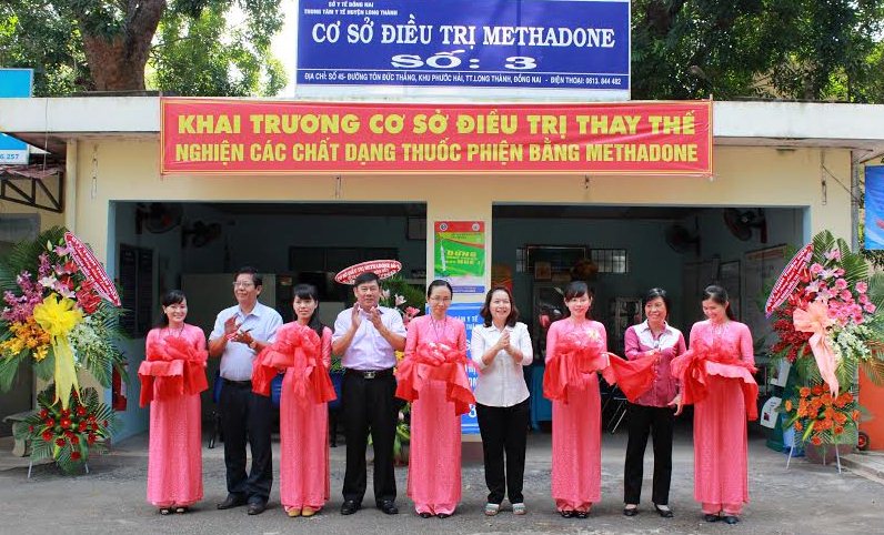 Lễ cắt băng khai trương cơ sở điều trị Methadone số 3 tại huyện Long Thành
